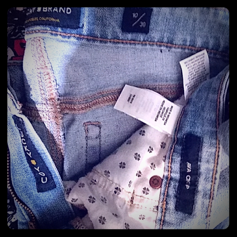 Lucky brand ava( skinny crop)